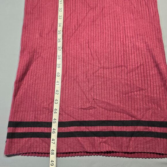 XOXO Purple Knit Maxi Dress NEW Sleeveless Pencil Ruffled Halter Neck Women's XL - Picture 10 of 10